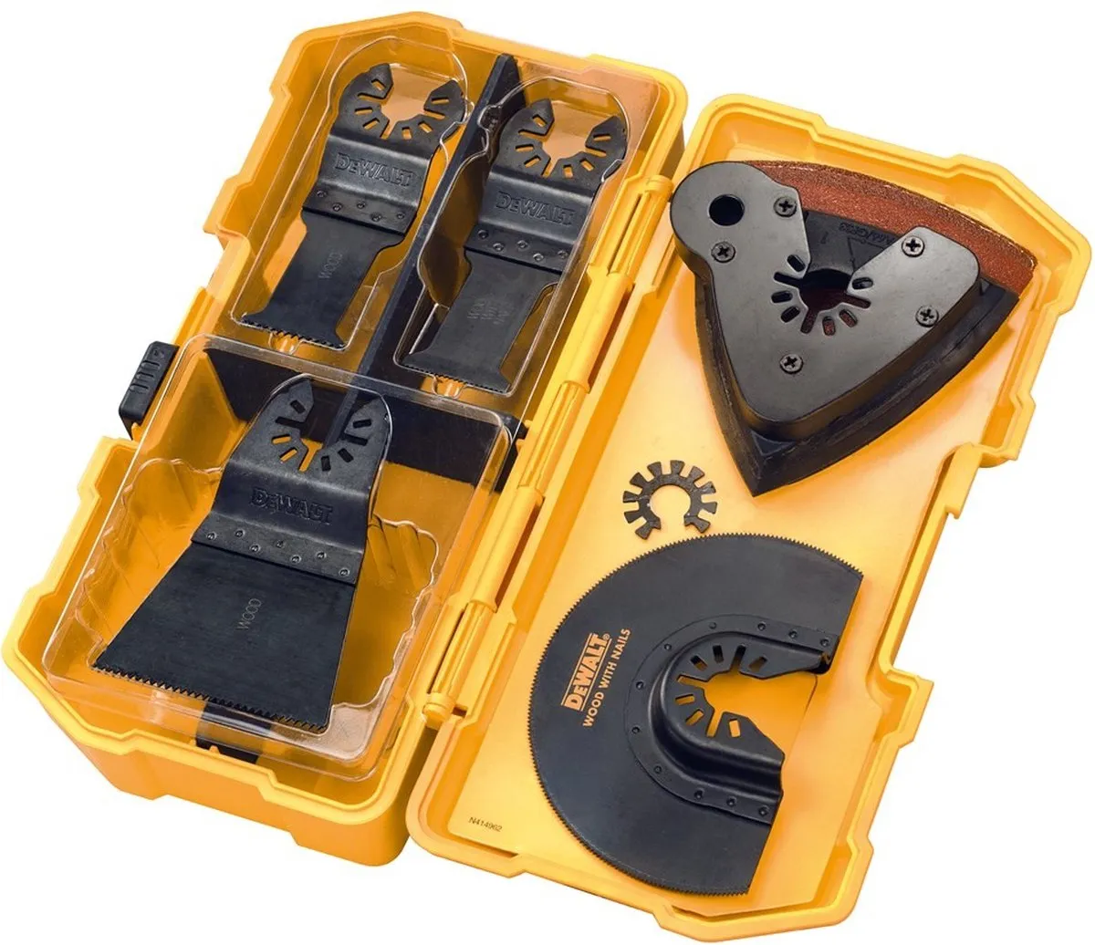 DeWalt DT20731 Multitool Accessoireset - 8-delig - Oscillerend