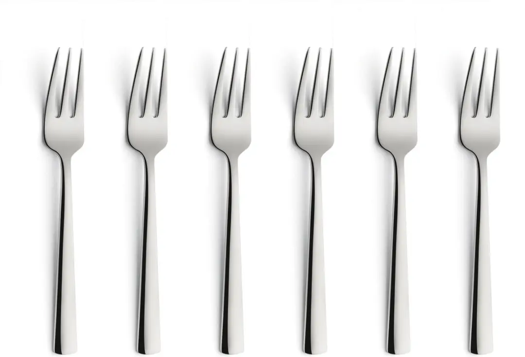 Amefa Moderno Taartvorkjes 6 Stuks