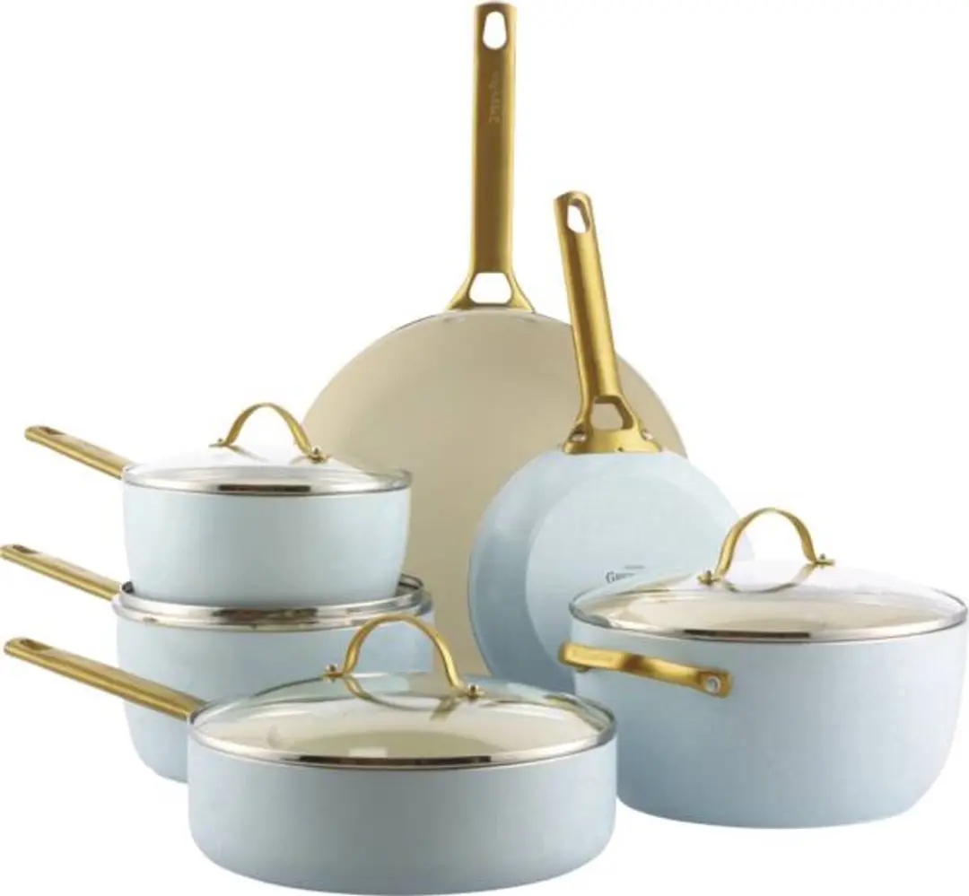 GreenPan Padova Pannenset 10-delig CC008485-001 - 6 Stuks