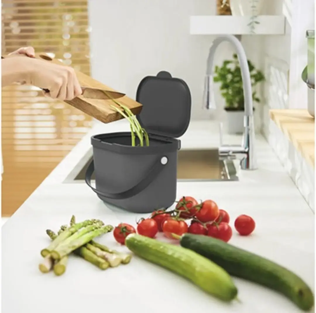 Rotho Compostemmer 3,2L - Antraciet