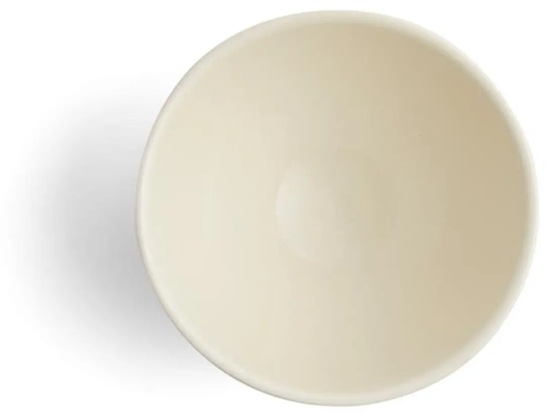 Royal Boch Kitchen Kom 13cm op voet - 6 Stuks - Crème