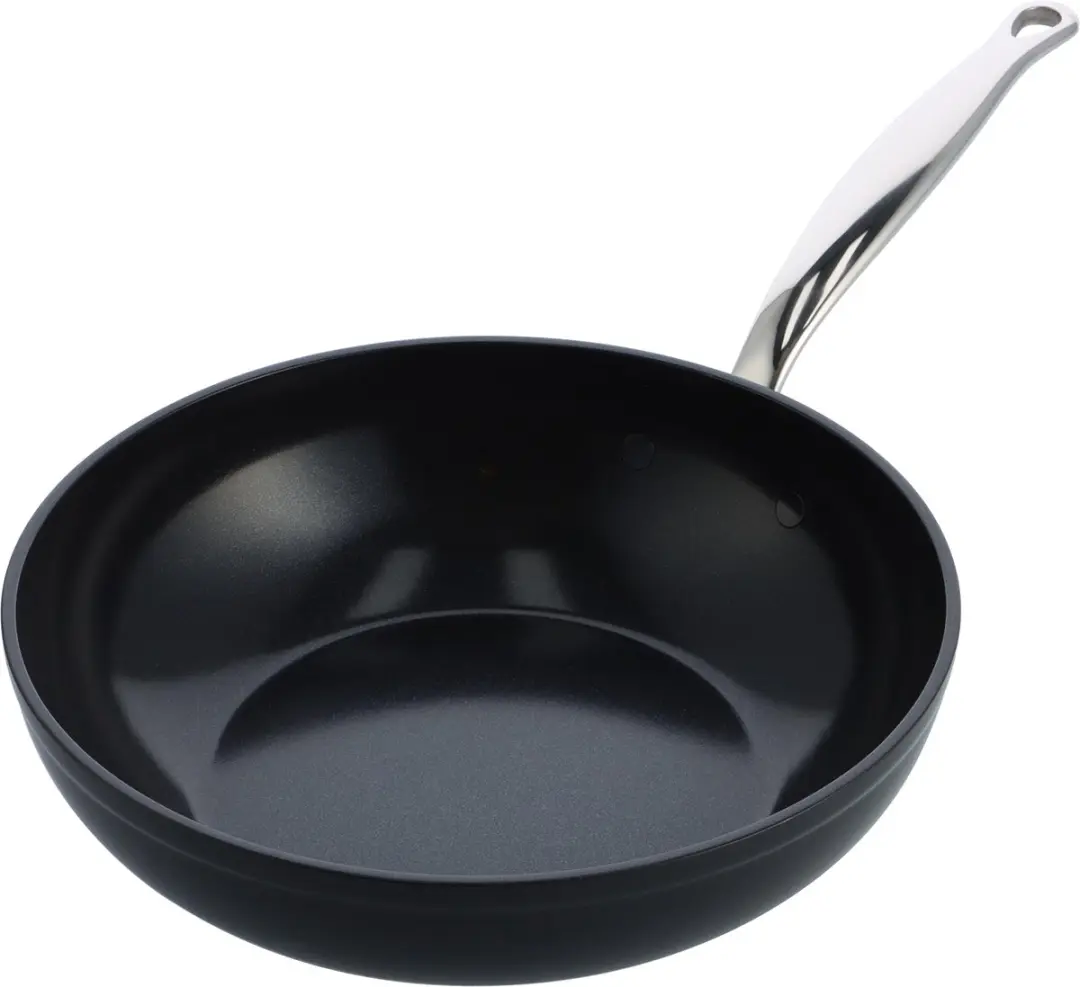 GreenPan Barcelona Pro Wokpan 28cm - 3,7L - PFAS-vrij - Zilver
