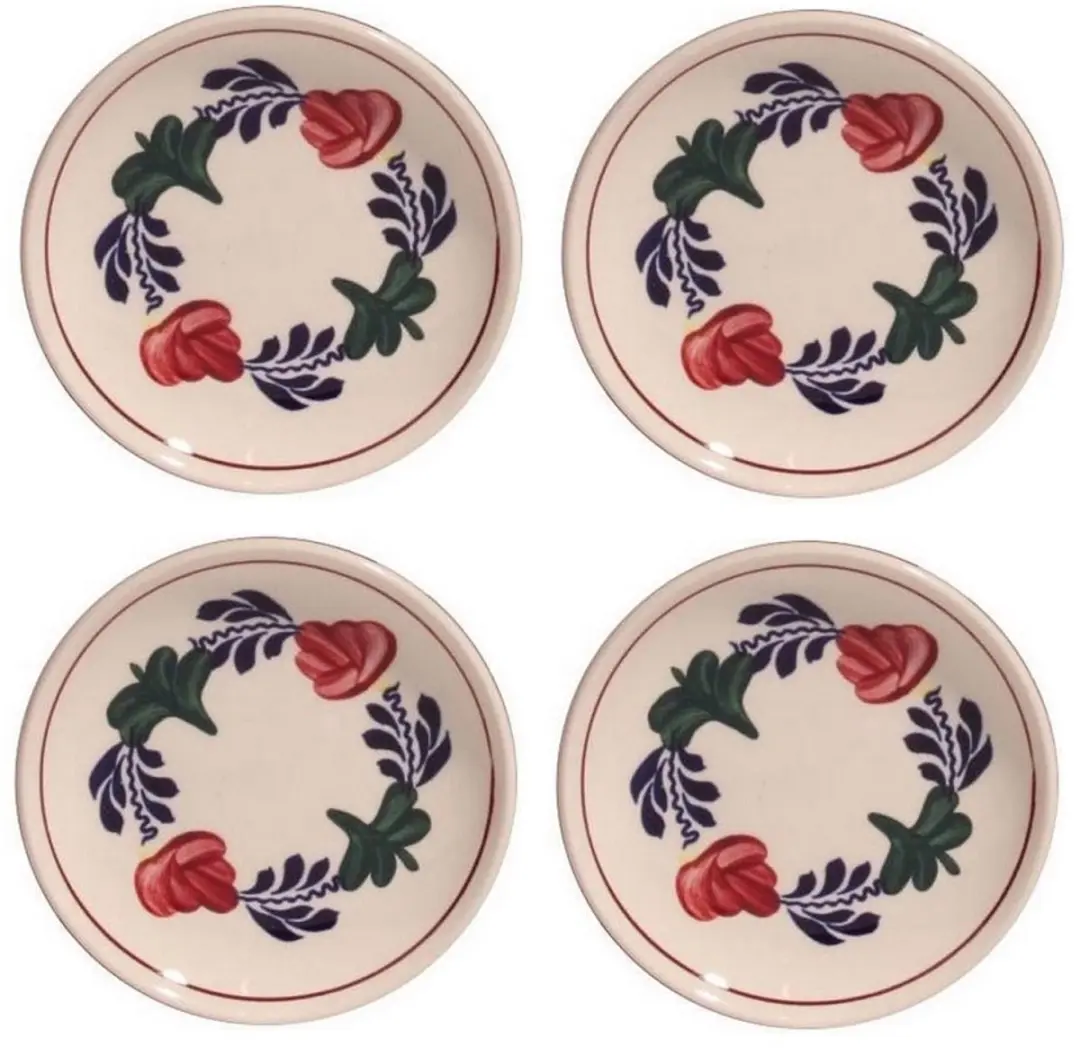 Set 4x Boerenbont Petit Four 11cm