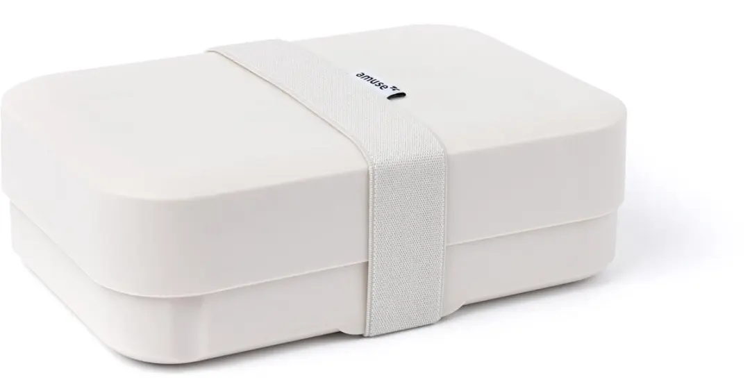 Amuse Lunchbox Large Oat 5815508 - 900ml - 3-delig - Beige