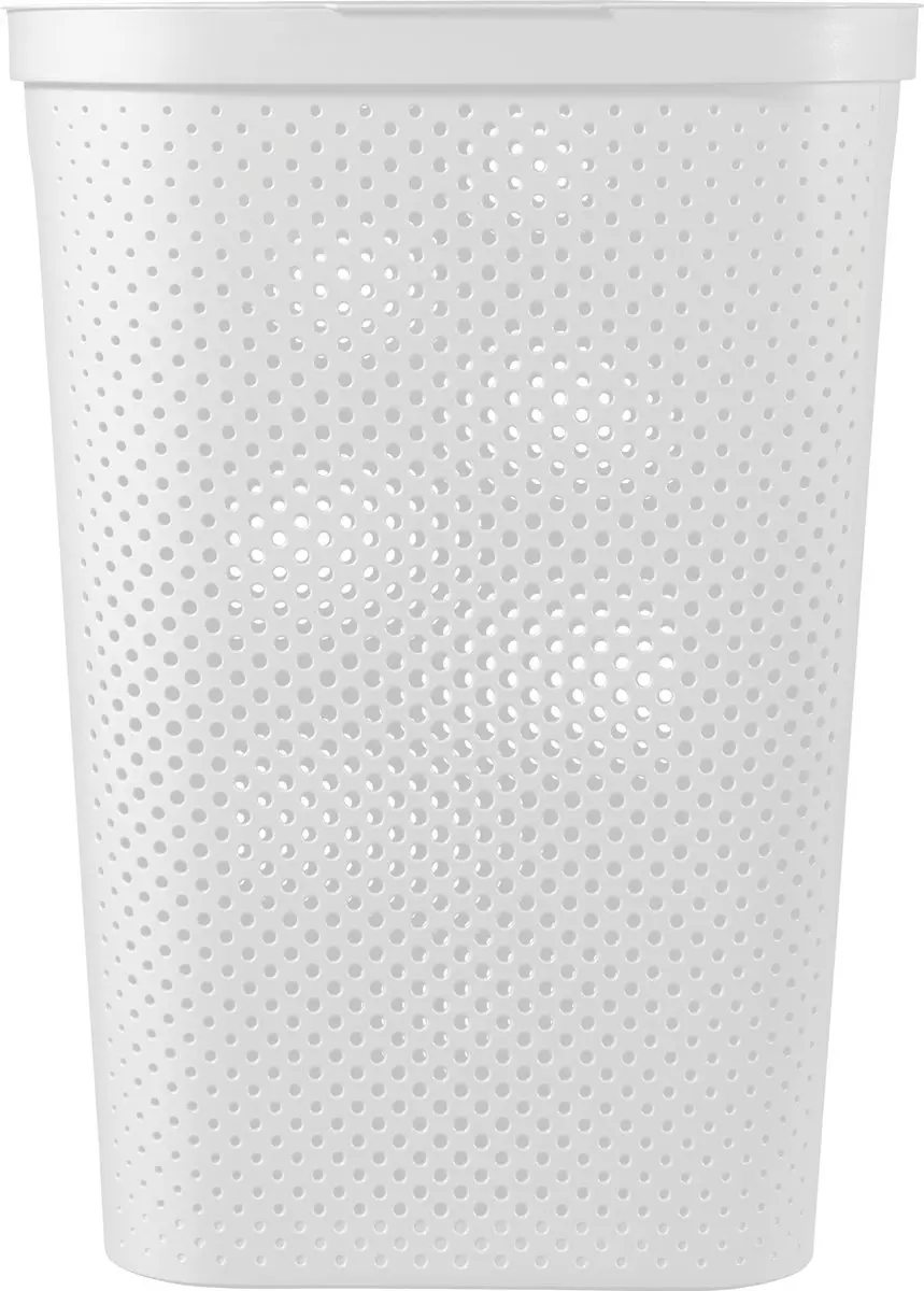 Curver Infinity Recycled Wasmand met deksel 60L - Wit - afbeelding 6 van 6
