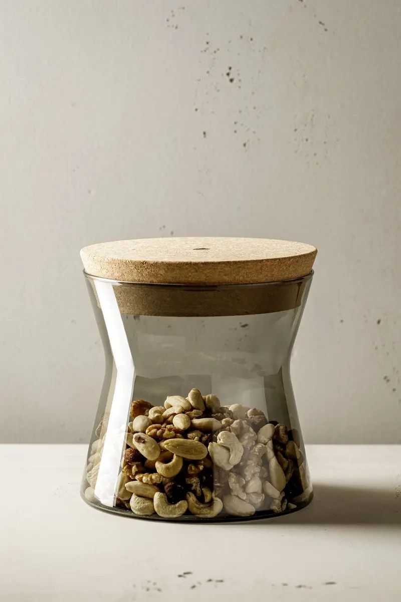Leonardo Forma X Voorraadpot 16cm - Grijs