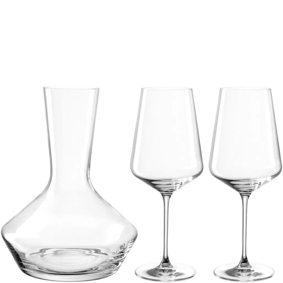 Leonardo Puccini Set XL Decanteerder & 2 Glazen - 069529