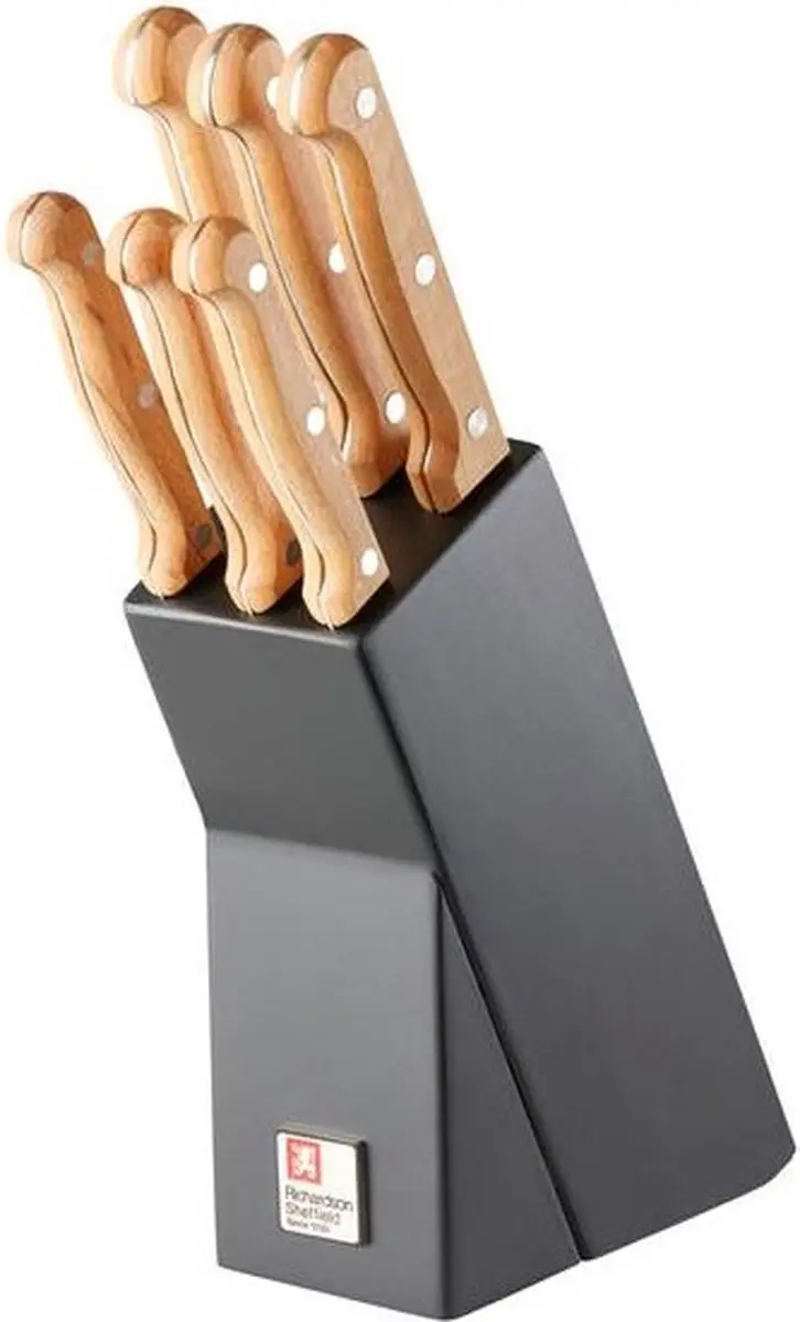 Richardson Sheffield Artisan Wood Messenblok 7-delig
