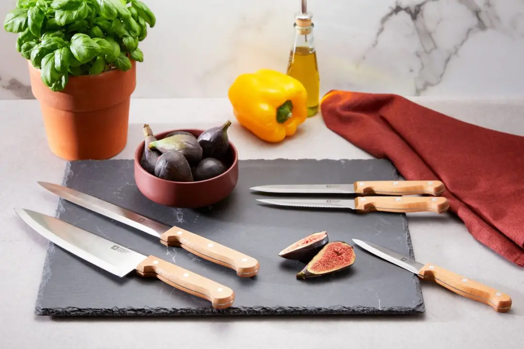 Richardson Sheffield Artisan Wood Messenblok 7-delig - Zilver - R26611BB16K32
