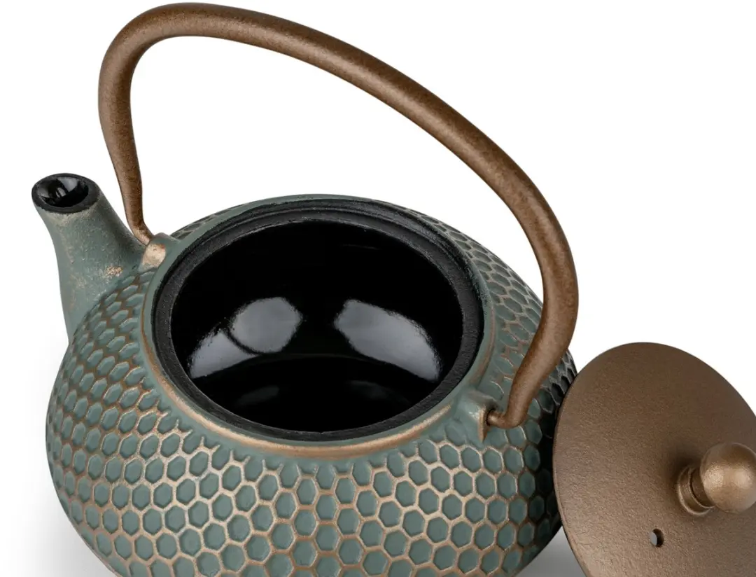 Bredemeijer Theepot Jiangxi 0,7L Gietijzer - Blauw - 3 Kopjes