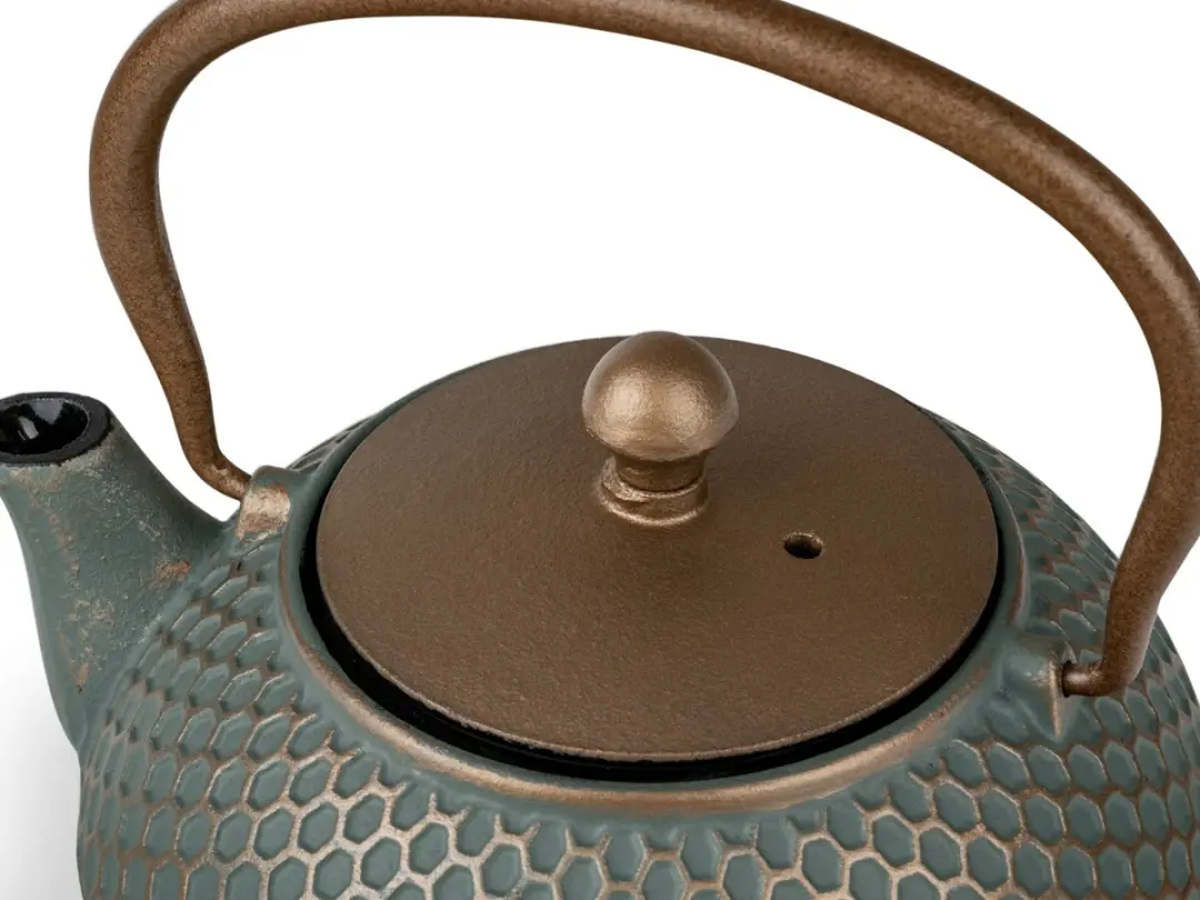 Bredemeijer Theepot Jiangxi 0,7L Gietijzer - Blauw - 3 Kopjes