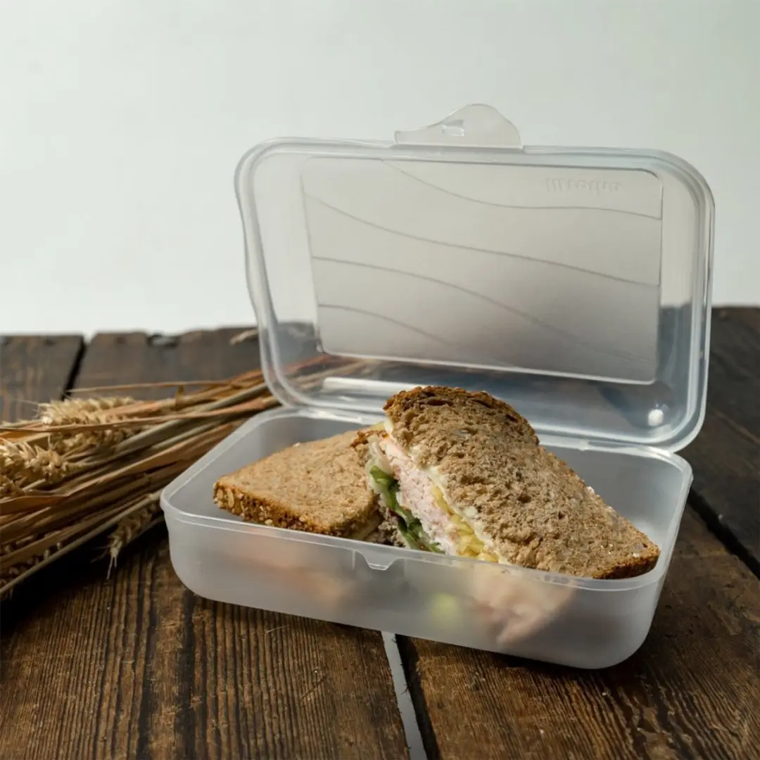 Rotho FUN Lunchbox 1250ml - Transparant - afbeelding 6 van 6
