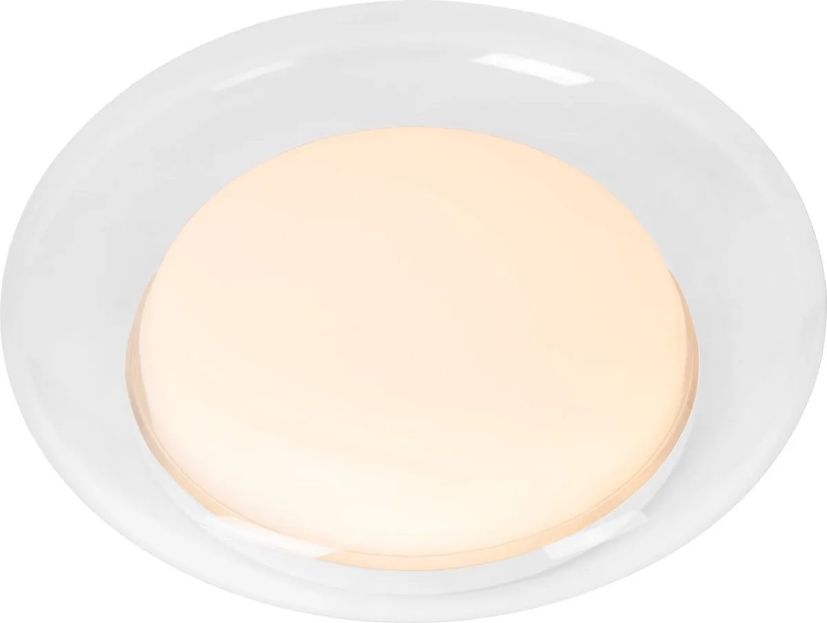 Lucide SKETES Plafonnière Ø35cm - LED Dimbaar 2700K/5000K - Transparant