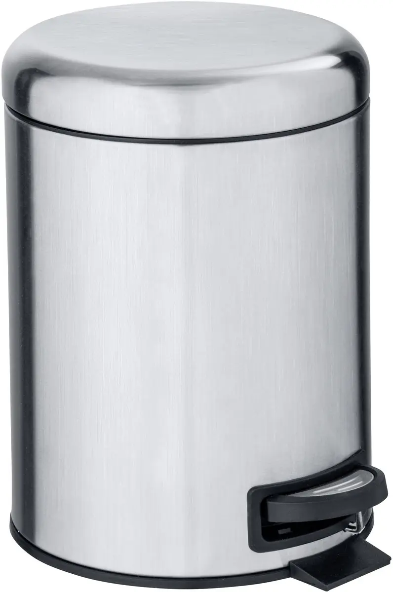 Wenko Leman 3L Pedaalemmer RVS mat