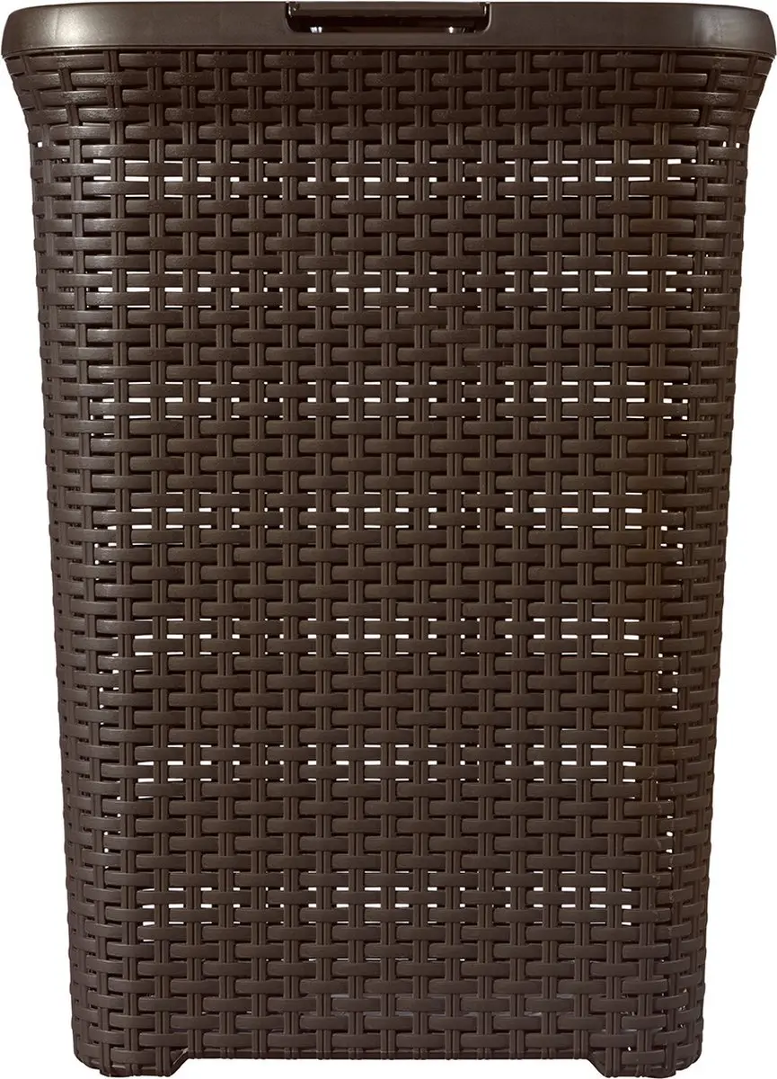 Curver Style Wasmand met deksel 60L - Bruin