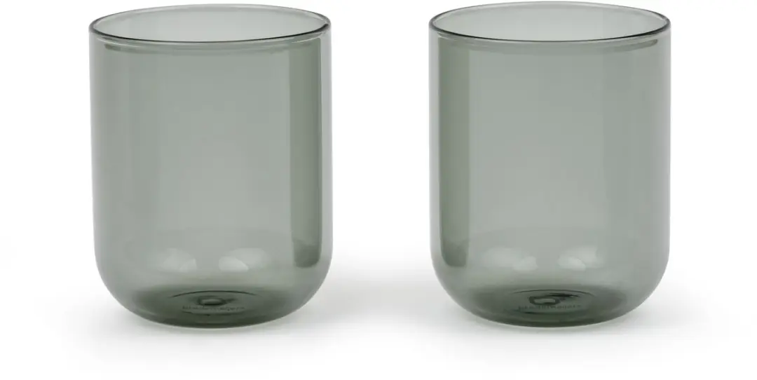 Bredemeijer Padua Glas 350ml - 2 Stuks - Grijs