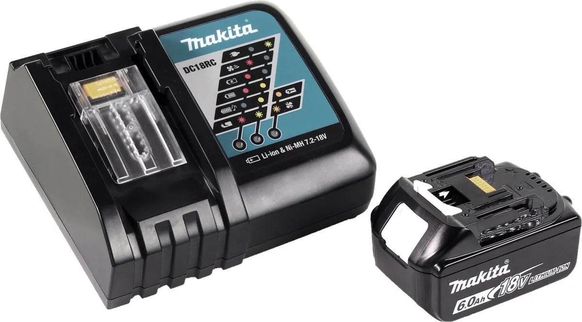 Makita DCO 180 RG1J Accu-Draaimachine 18V - 30.000 tpm - 6.0Ah