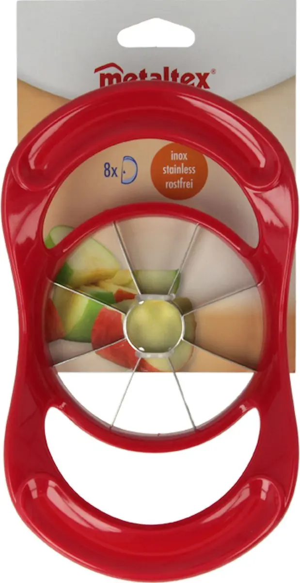 Metaltex Appelboor Appelsnijder