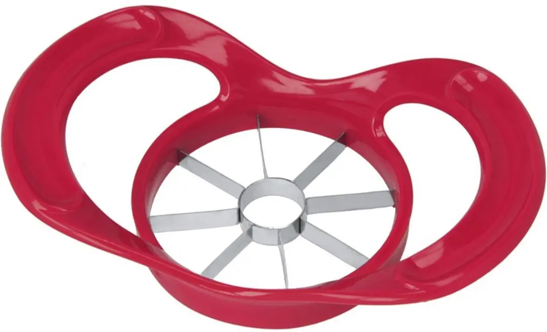 Metaltex Appelboor Appelsnijder - Rood