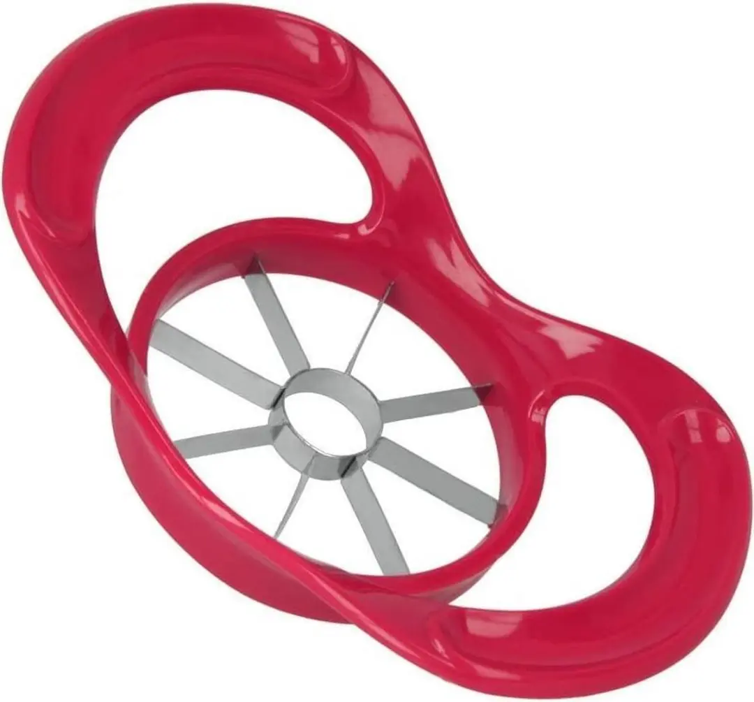 Metaltex Appelboor Appelsnijder - Rood