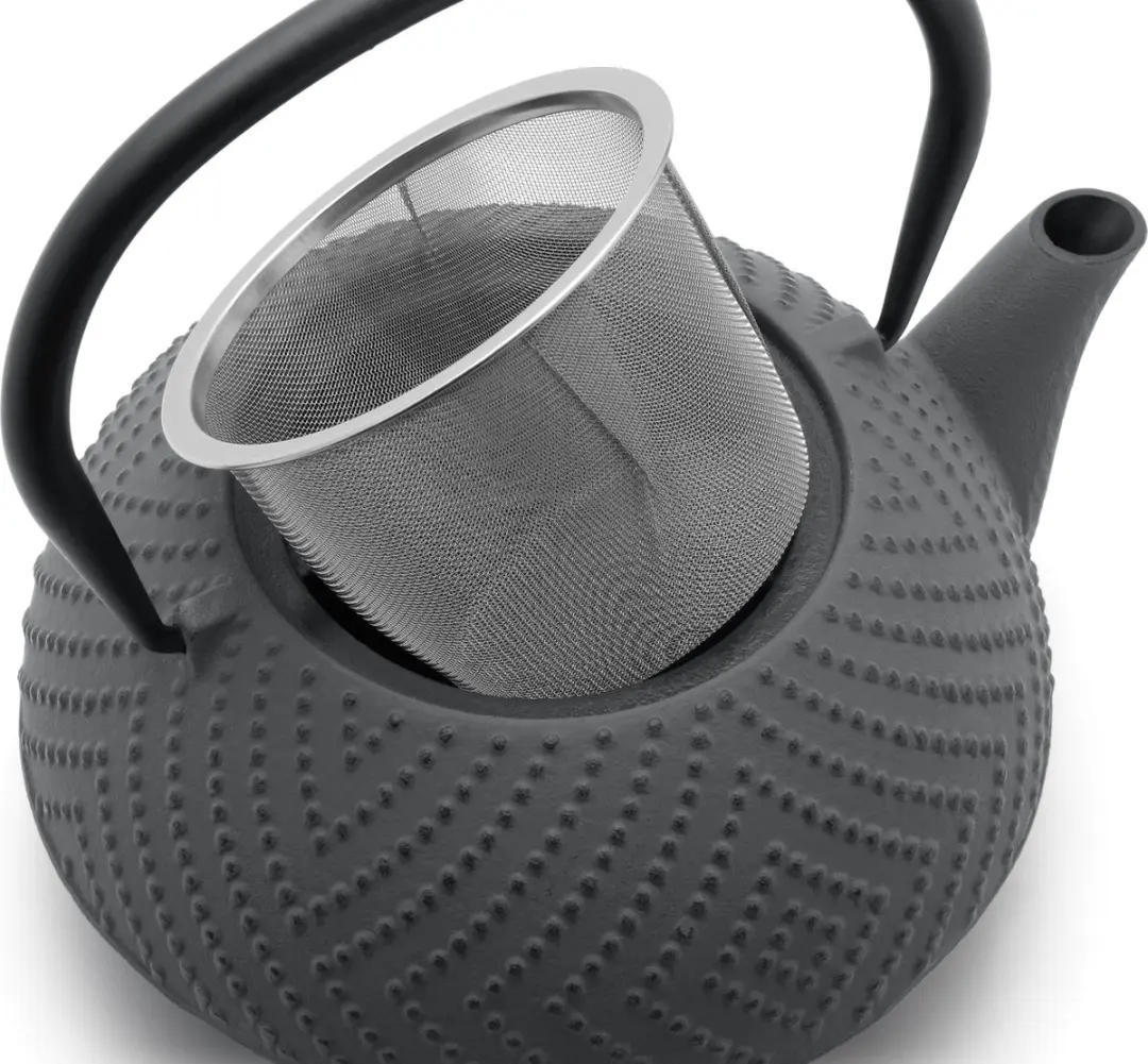 Bredemeijer Theepot Fujian 1.2L - Grijs - 5 Kopjes