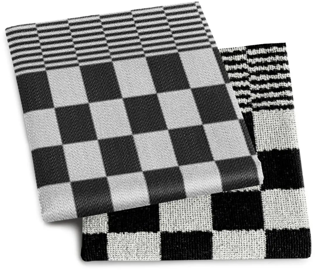 DDDDD Barbeque Keukendoeken - 6 Stuks 50x55cm - Zwart - afbeelding 6 van 6