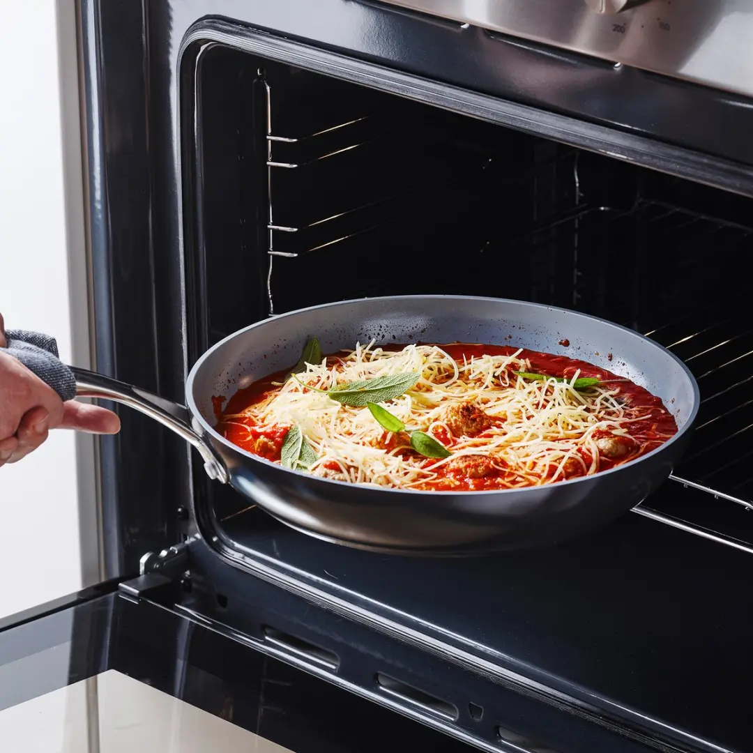 GreenPan Valencia Pro CC000763-001 Pannenset - 17-delig - Inductie - Ovenbestendig 220°C - Zilver