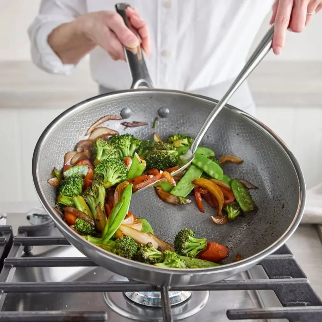 GreenPan Apex CC010199-001 Wok 28cm - Roestvrijstaal