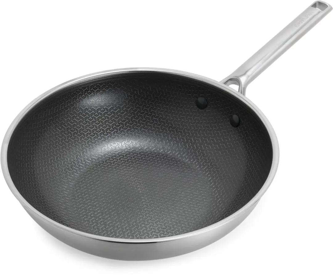 GreenPan Apex CC010199-001 Wok 28cm - Roestvrijstaal