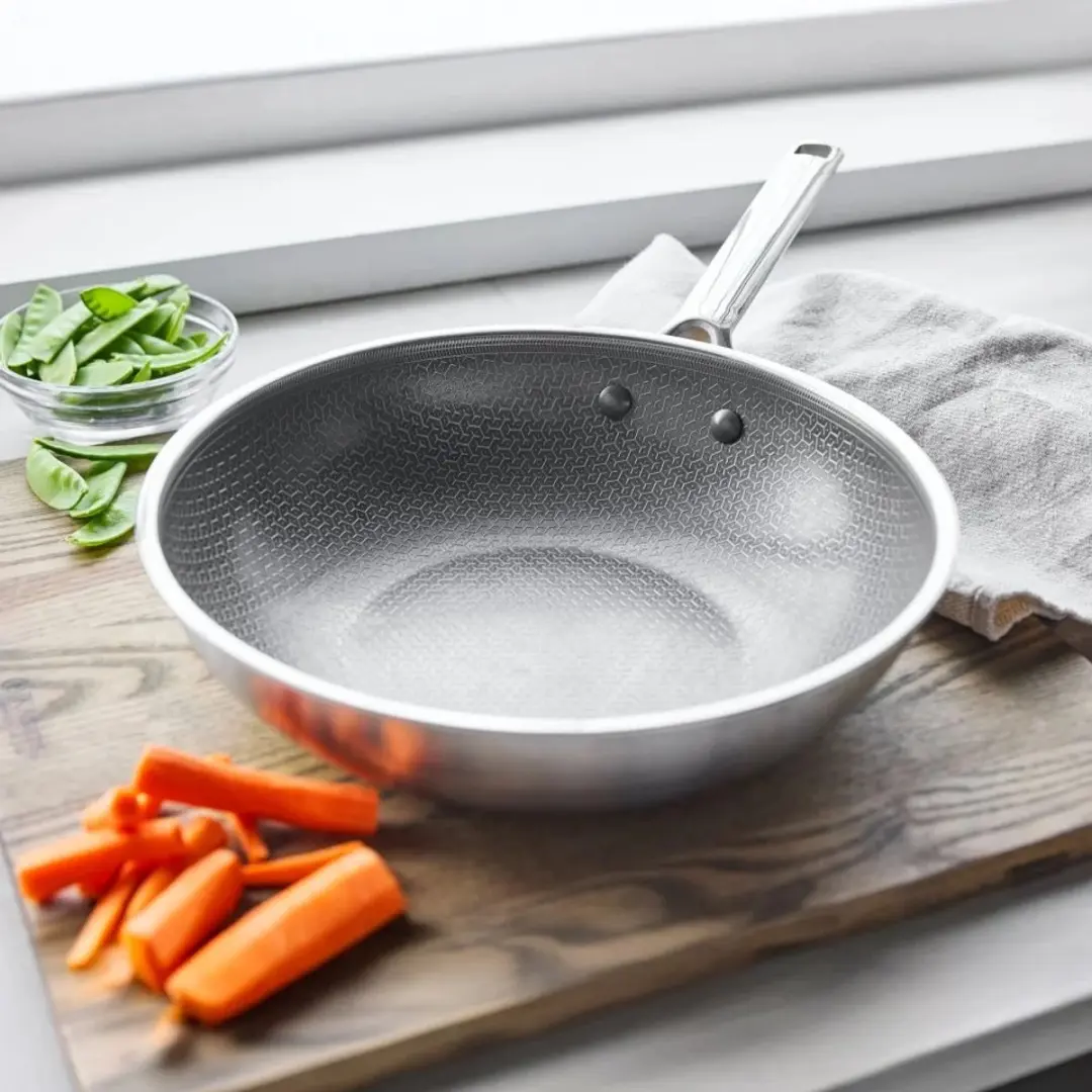 GreenPan Apex CC010199-001 Wok 28cm - Roestvrijstaal