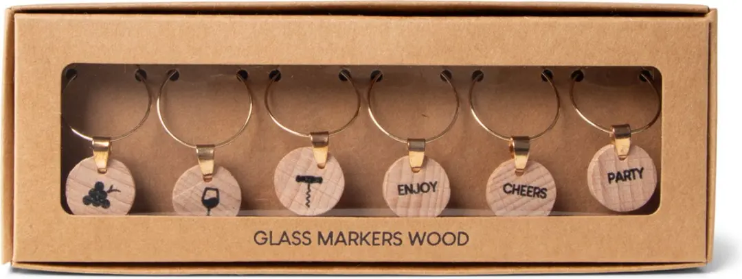 Senza Glasmarkers Hout