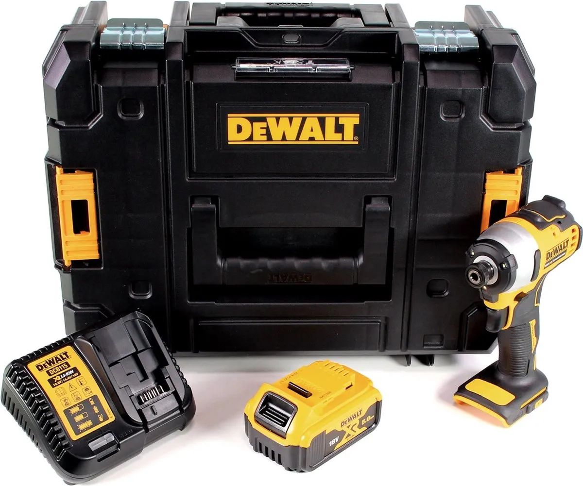 DeWalt DCF 809 P1T Slagmoersleutel 18V - 300W - 3200 Slagen/min - 5.0Ah