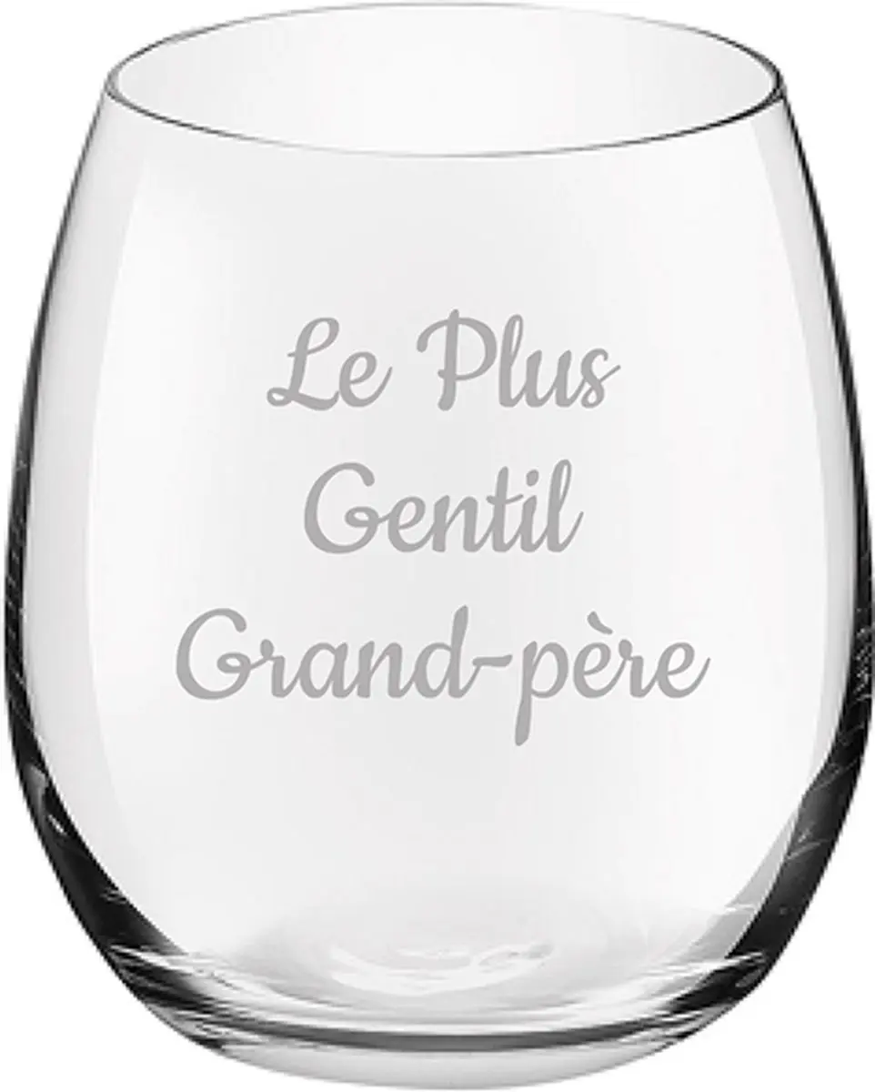 Royal Leerdam Drinkglas Le Plus Gentil Grand-père 39cl