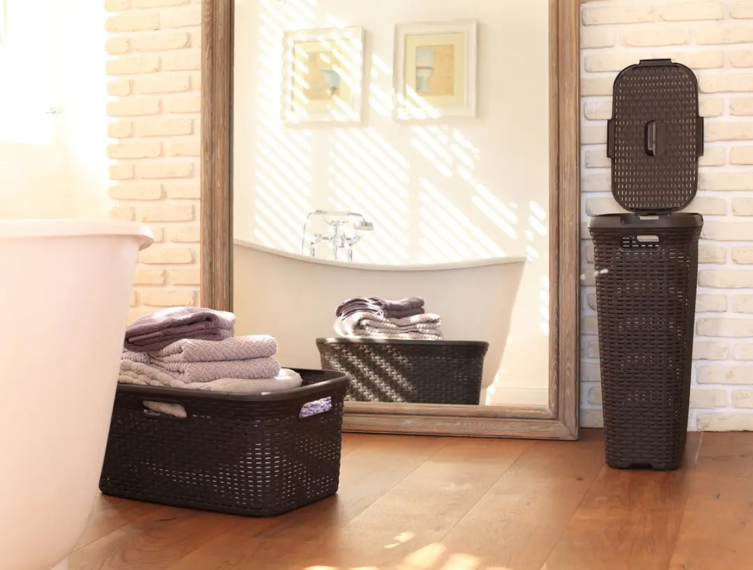 Curver Style Wasmand 45L - Bruin