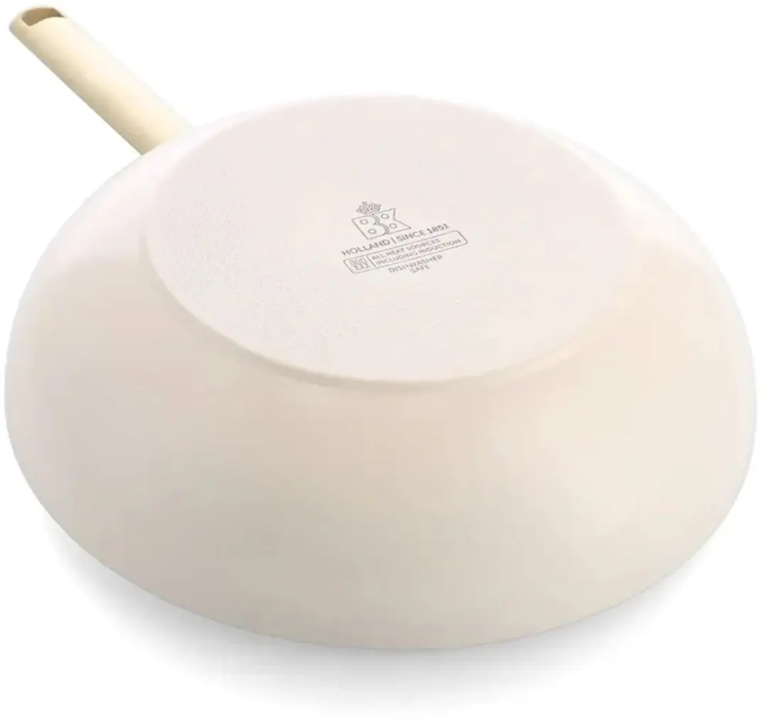 BK Sublime Wokpan 28cm - 3.7L - Crème