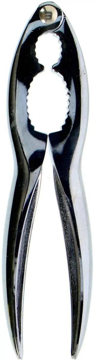 Metaltex Notenkraker Kreeftenkraker Champagneopener - Aluminium - Zilver