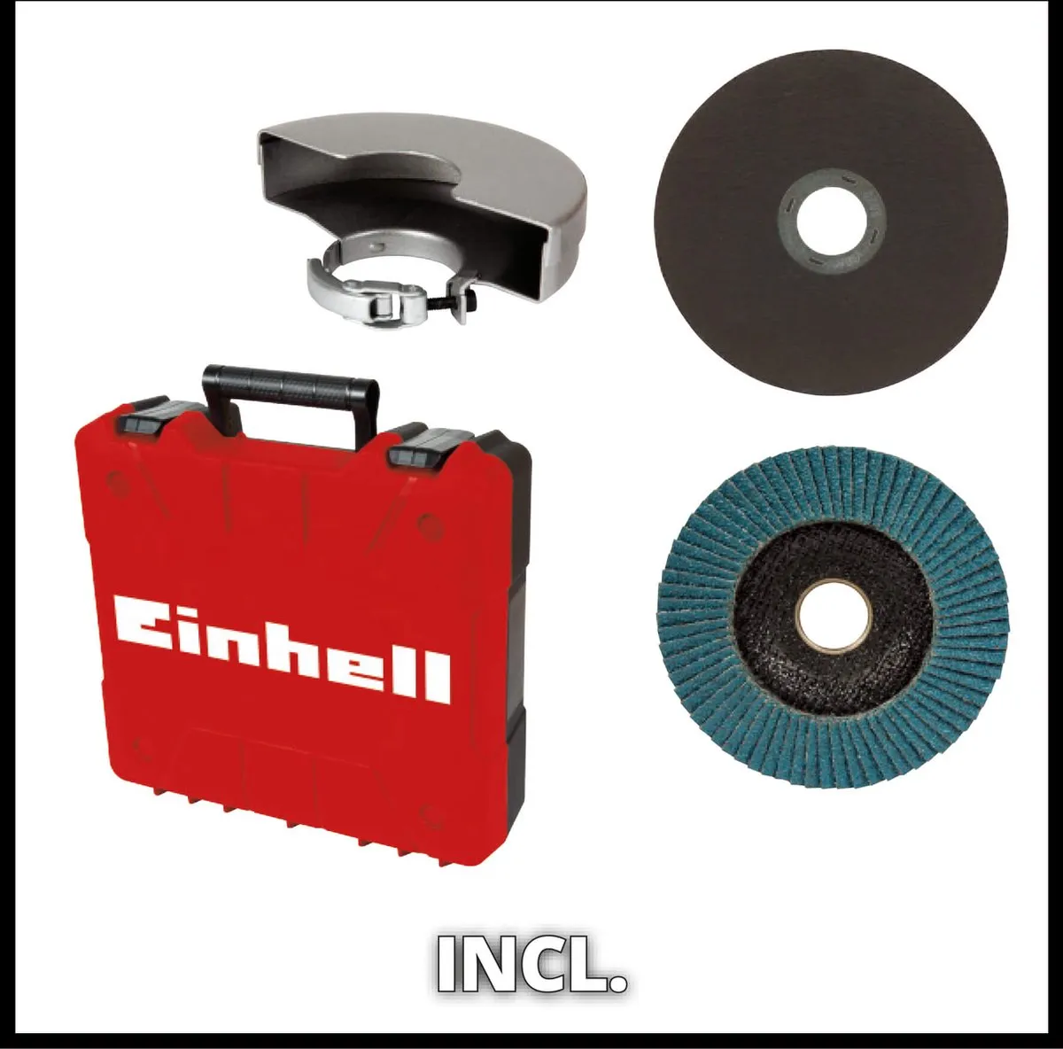 Einhell TE-AG 18/115 Li Solo Accu Haakse Slijper - 115mm - 8.500 t/min