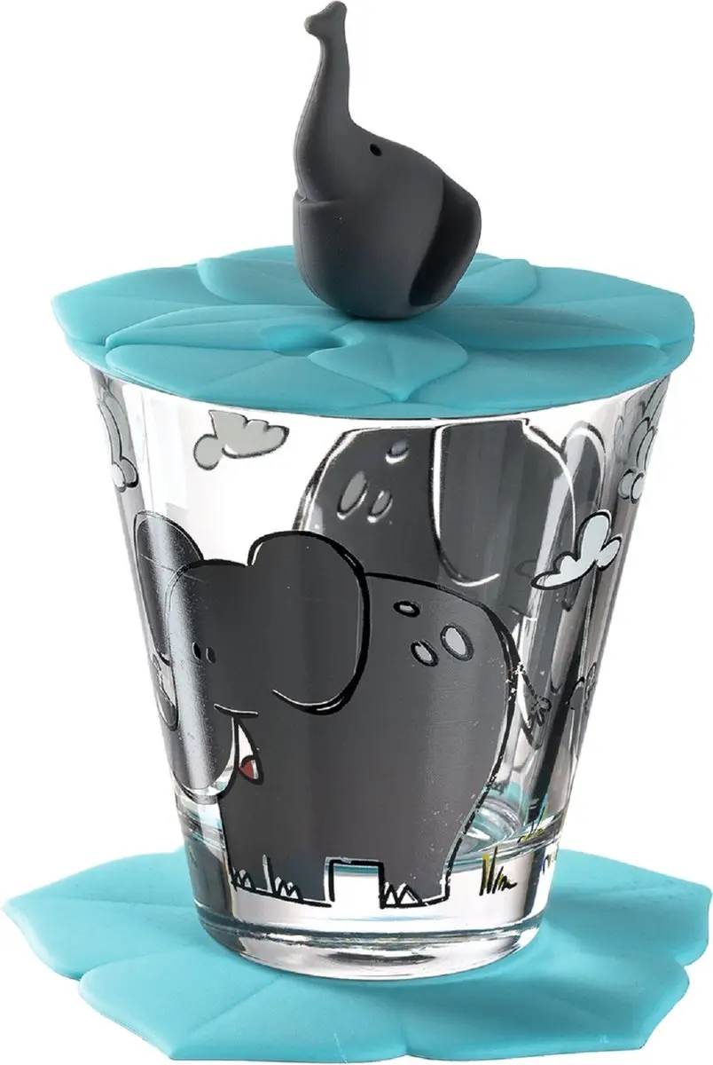 Leonardo Kinderglas Set Bambini Olifant 215ml