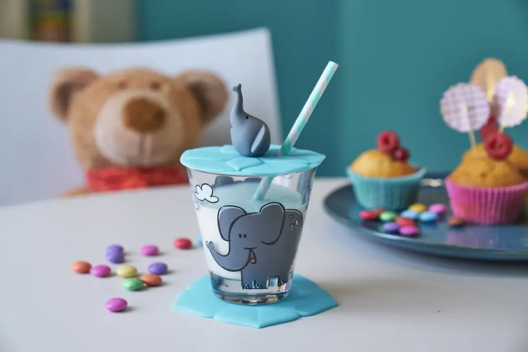 Leonardo Kinderglas Set Bambini Olifant 215ml - 3-delig