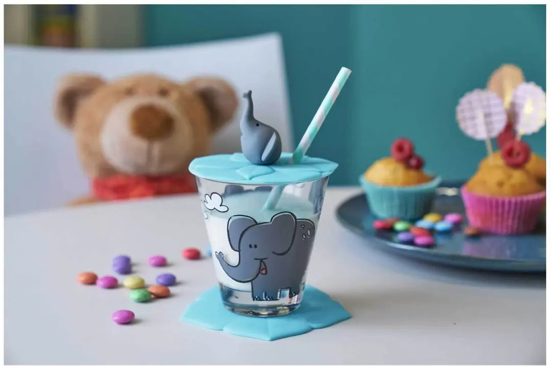 Leonardo Kinderglas Set Bambini Olifant 215ml - 3-delig