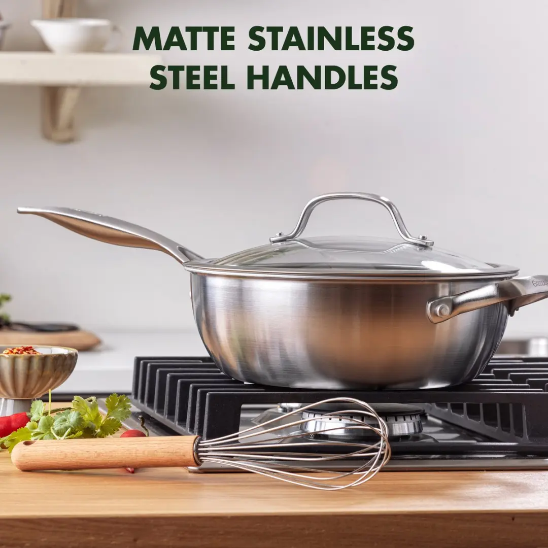 GreenPan Venice Pro Evershine Chef's Pan 24cm - 3.4L - Zilver