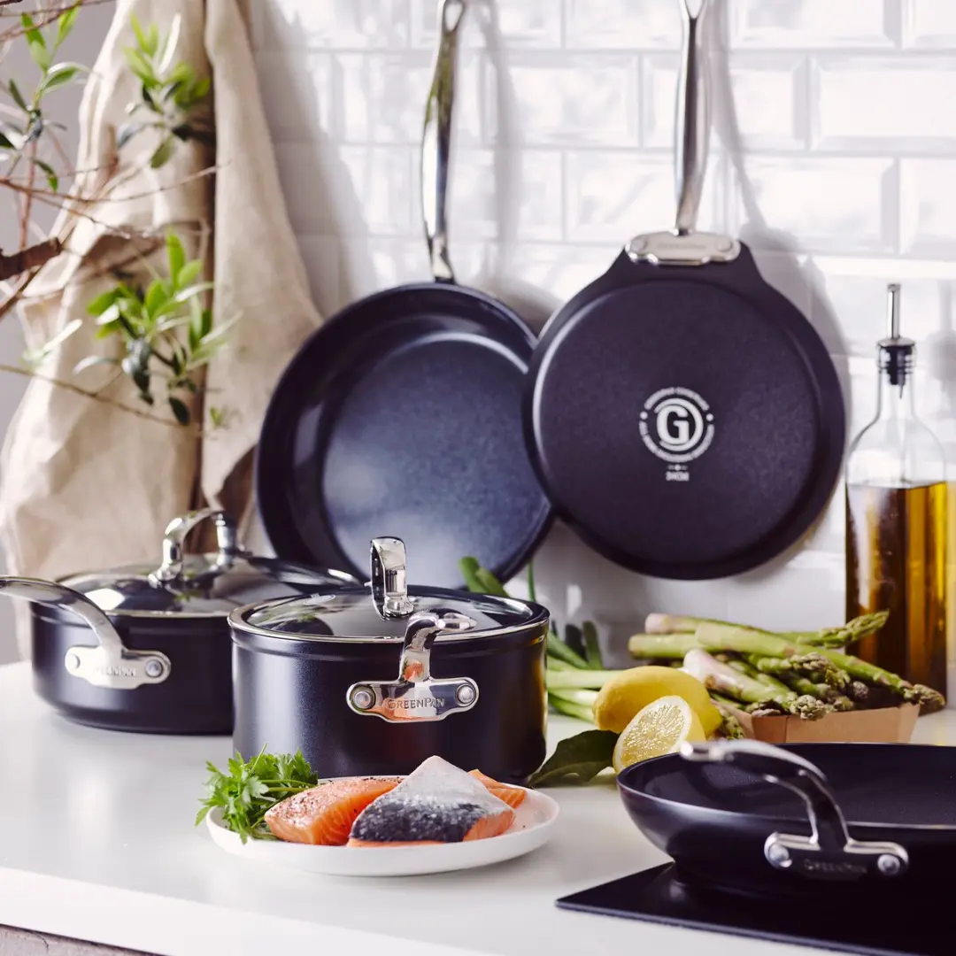 GreenPan Barcelona Pro Koekenpan 32cm - PFAS-vrij - Zilver