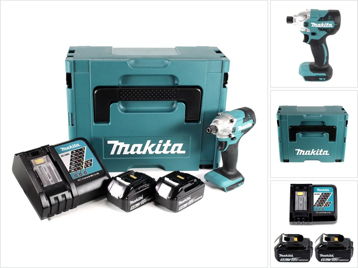 Makita DTD156RTJ Slagschroevendraaier 18V - 2x 5.0Ah