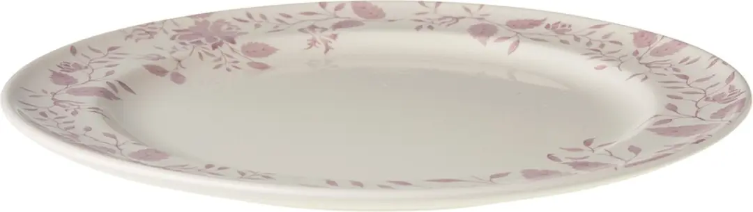 Royal Boch Fleurs Rouges Bord Plat 27cm