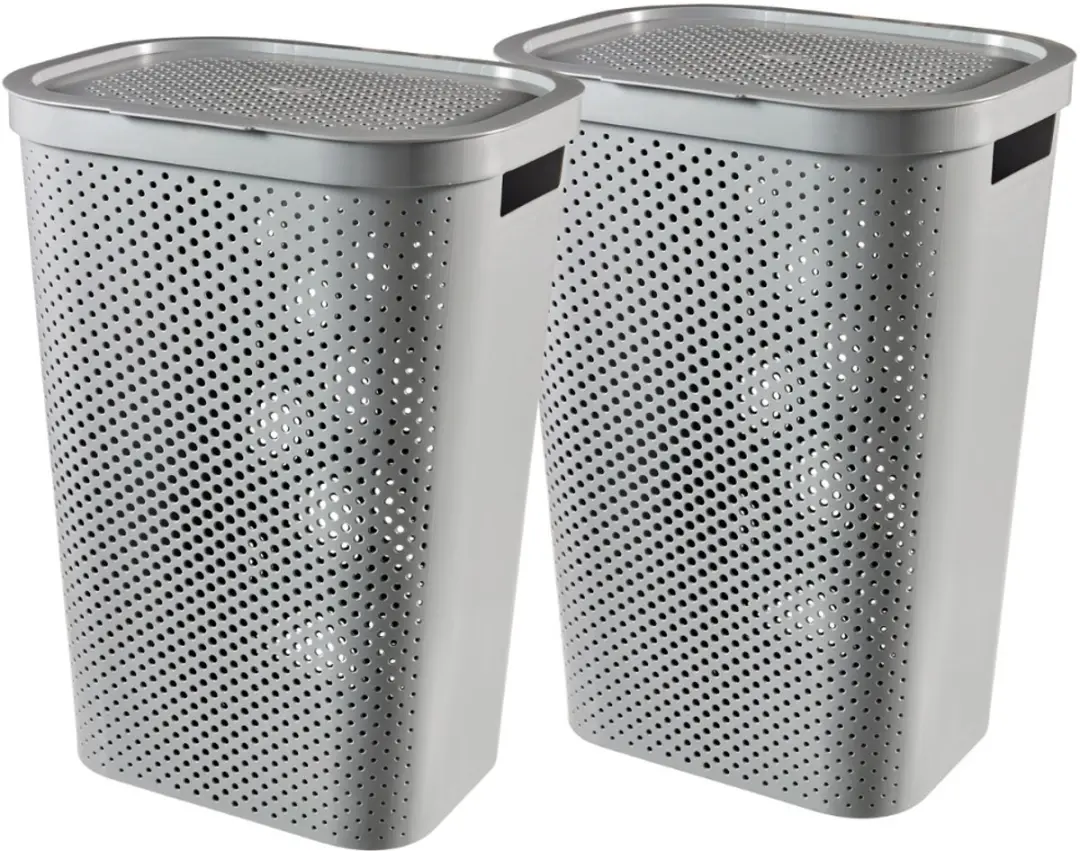Curver Infinity Recycled Wasmand met deksel