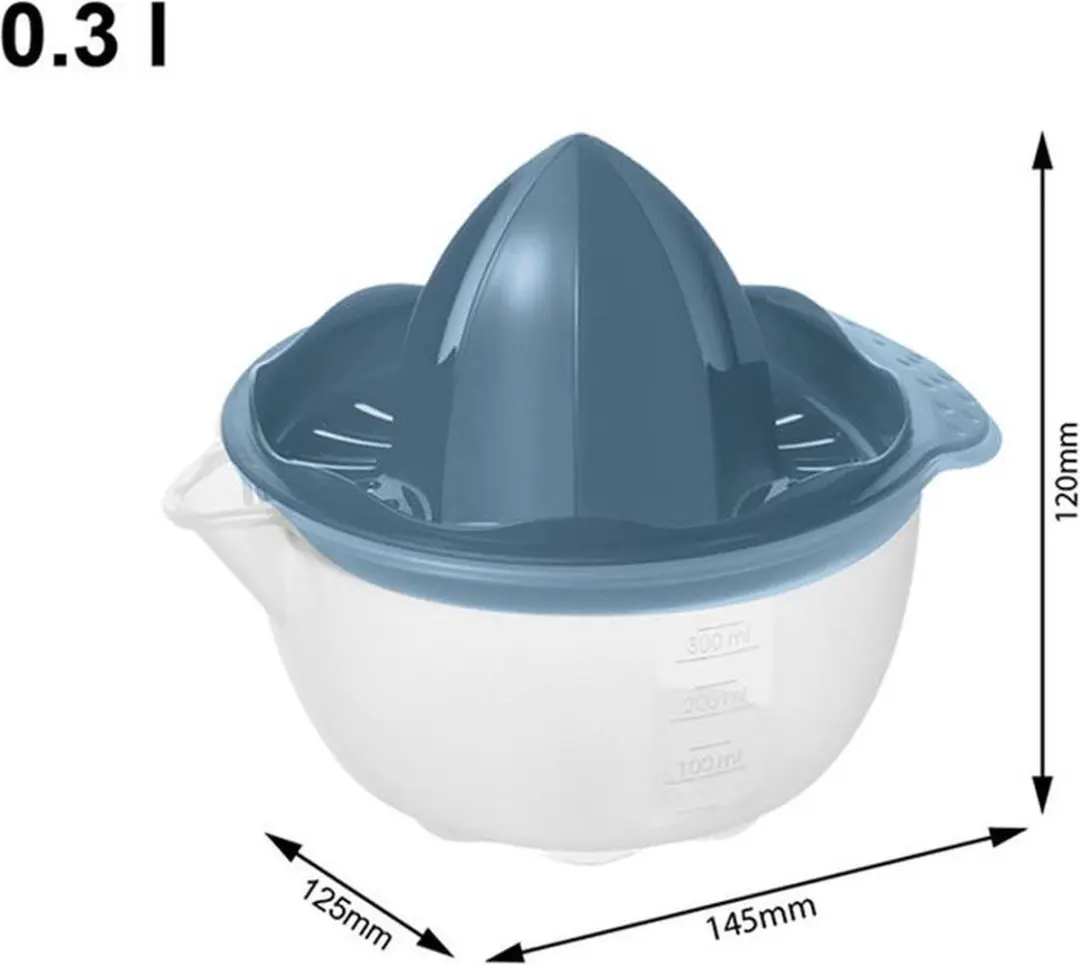 Rotho Citruspers Horizon Blauw 0,3L