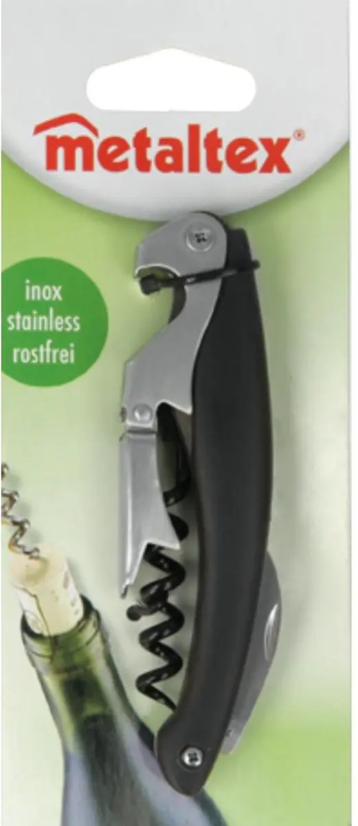 Metaltex Kurkentrekker 3-in-1