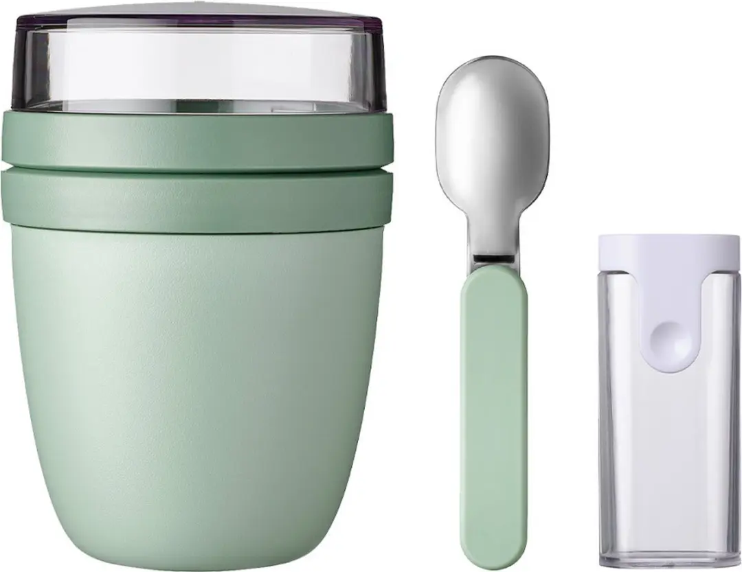 Mepal Ellipse Lunchbox 700ml - 2-delig - Nordic sage