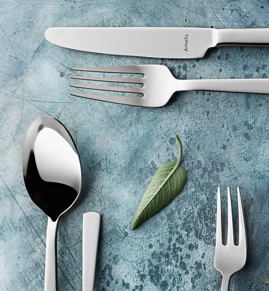 Amefa Moderno Glanz Lepel - Zilver