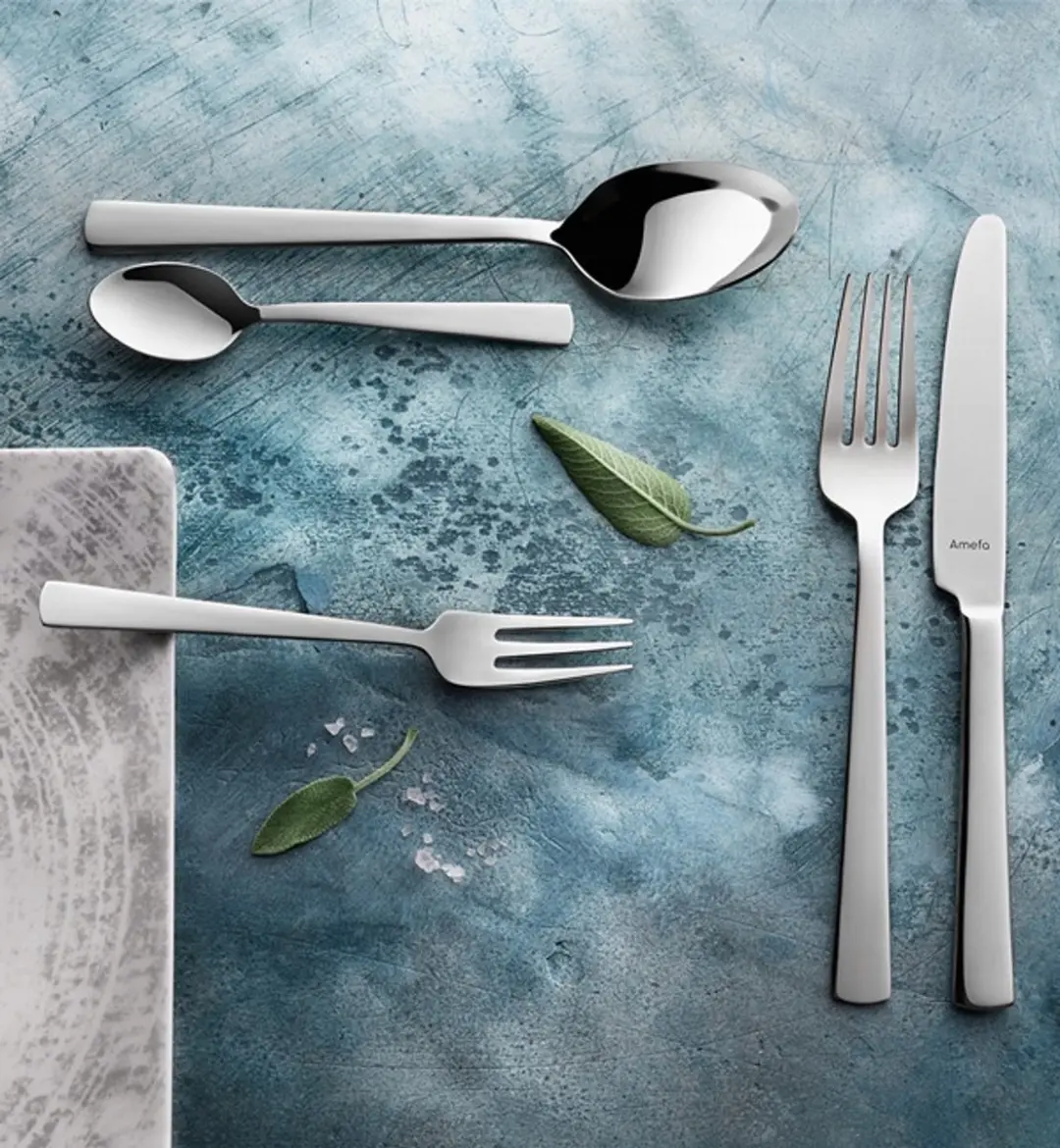 Amefa Moderno Glanz Lepel - Zilver
